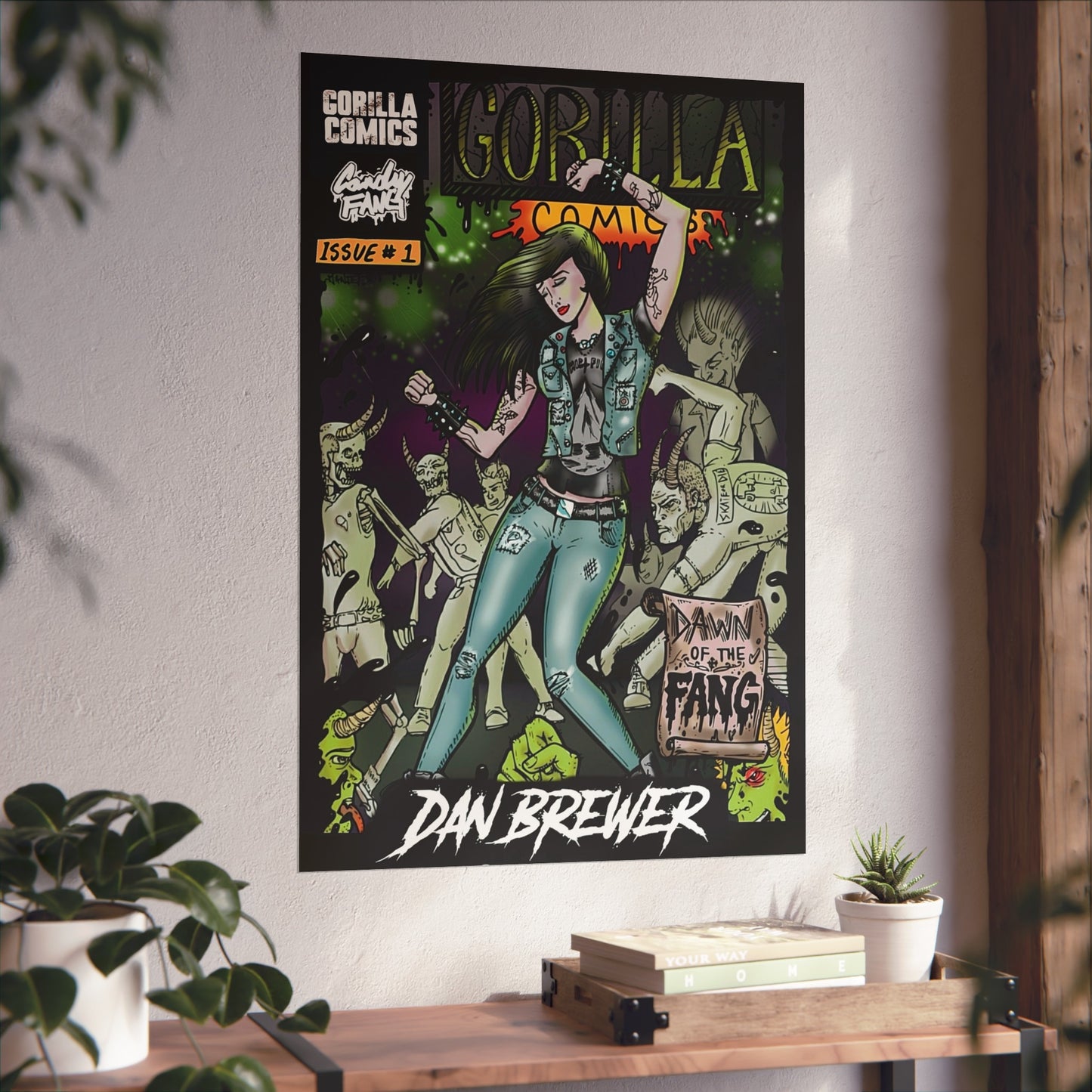 ISSUE #1 COVER Fine Art Poster