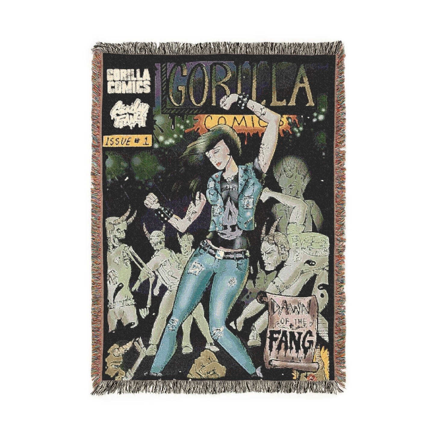 ISSUE #1 COVER Throw Blanket