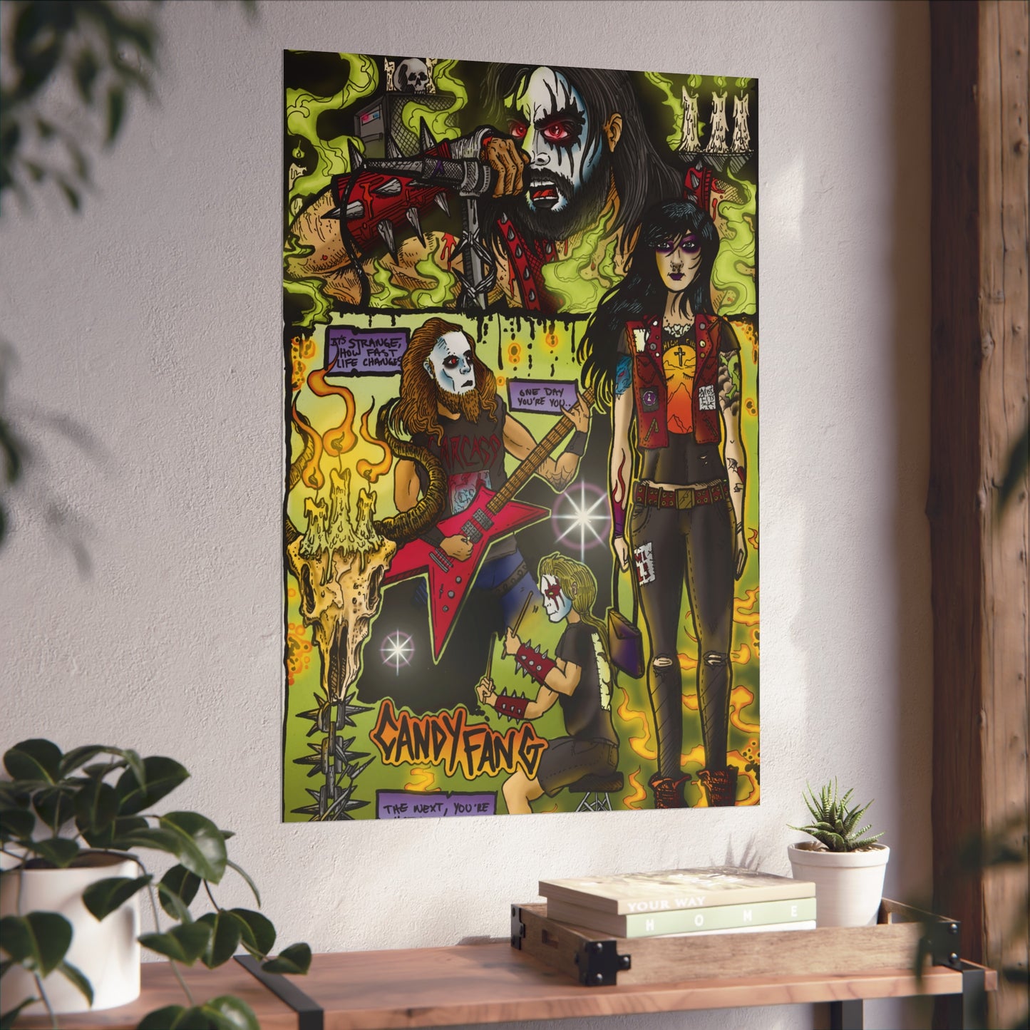 METAL Fine Art Poster