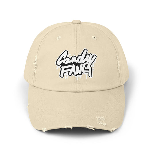 CANDY FANG Distressed hat