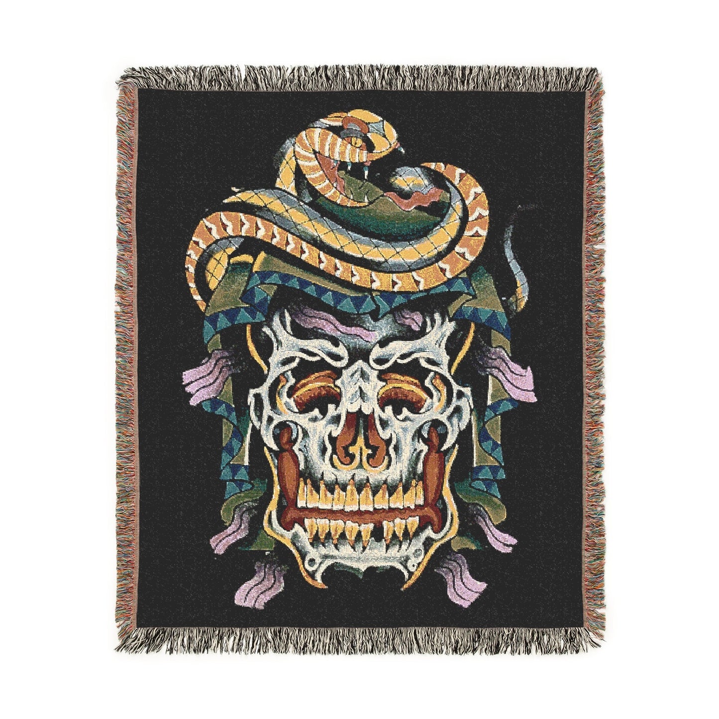 SERPENT Throw Blanket