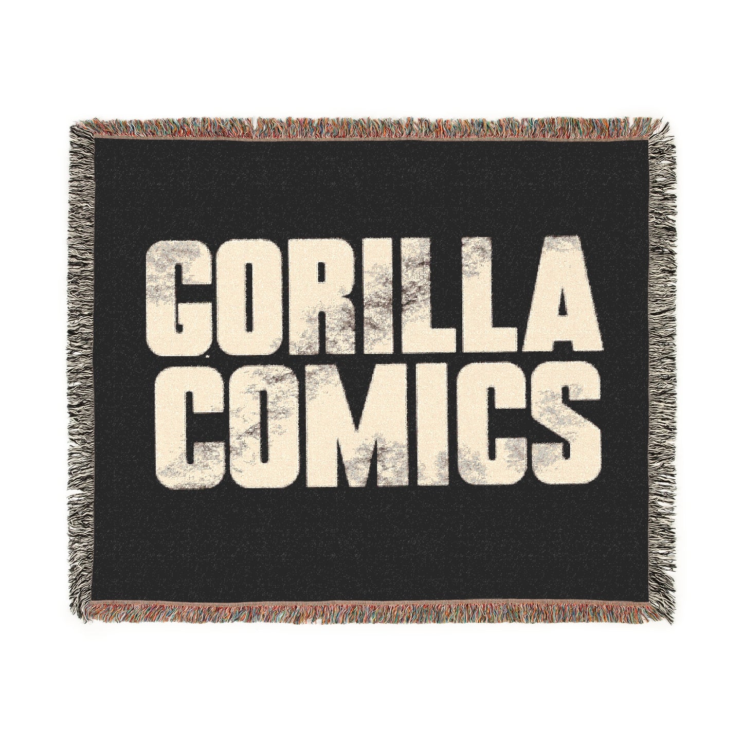 GORILLA COMICS LOGO Throw Blanket