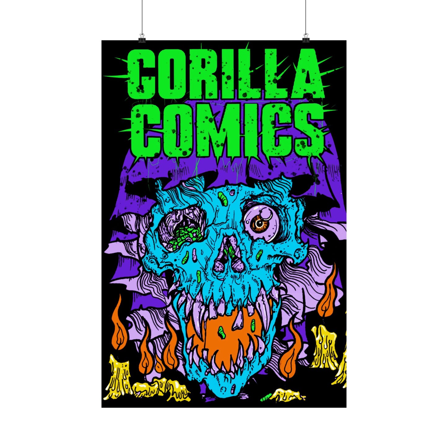 GORILLA COMICS POSTER