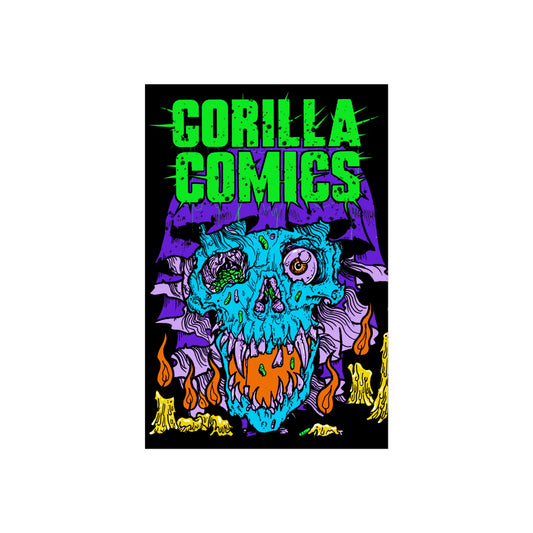 GORILLA COMICS Fine Art Poster