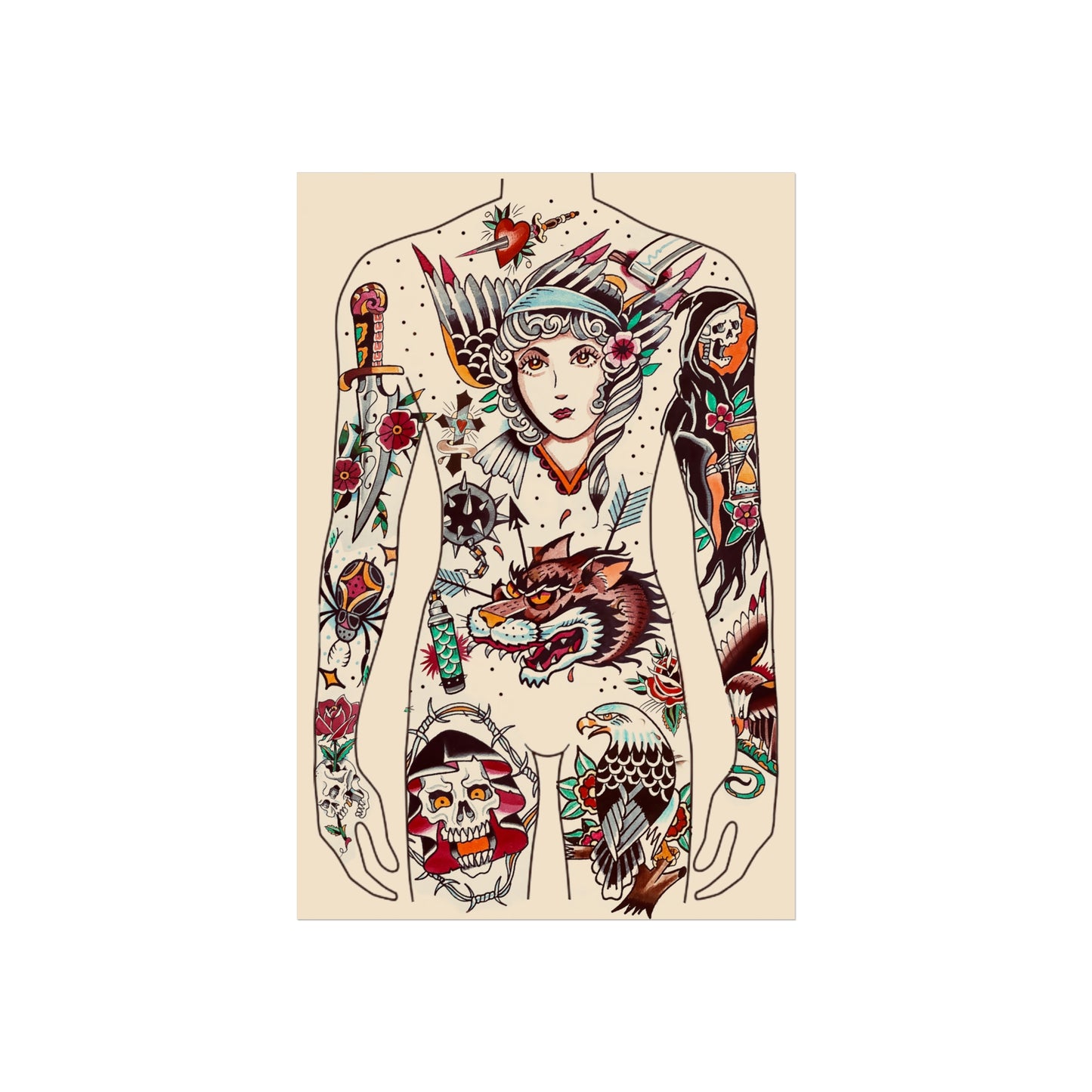 FLASH ART Fine Art Poster