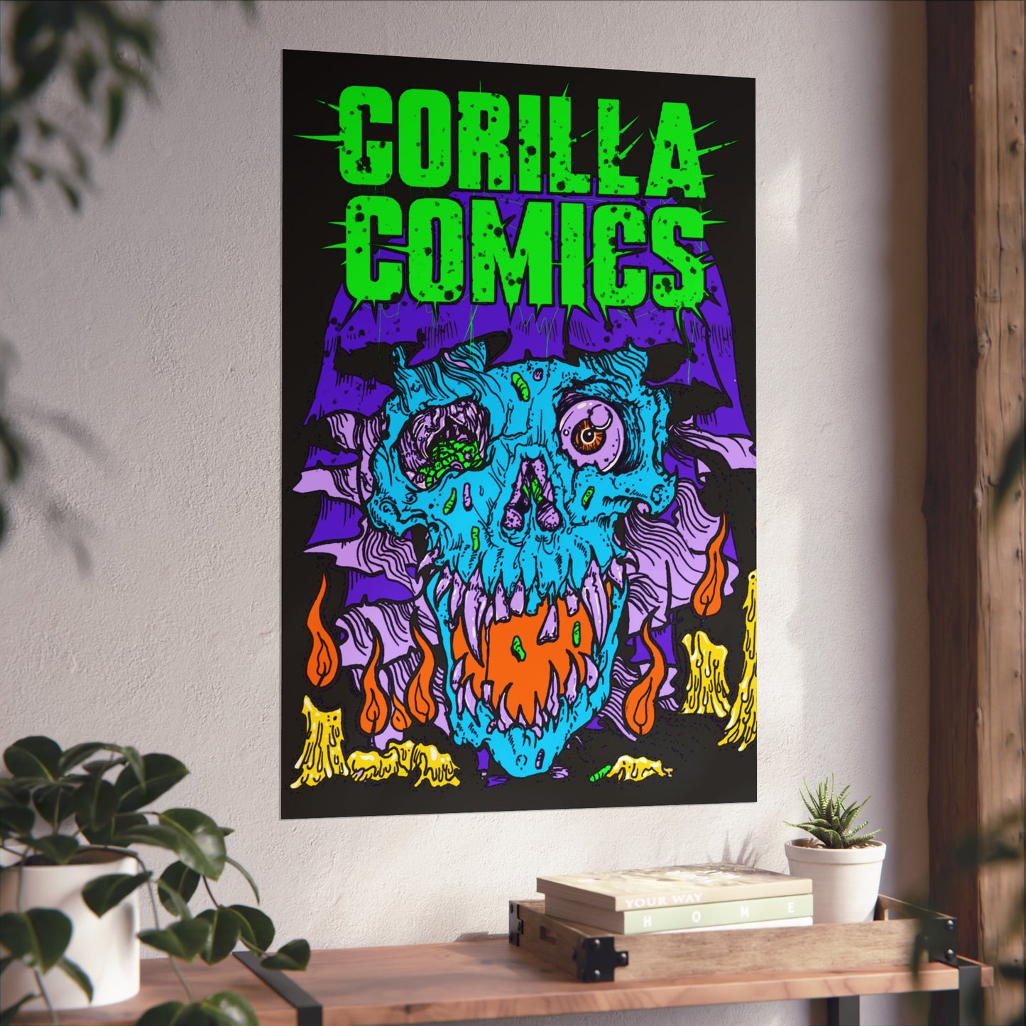 GORILLA COMICS Fine Art Poster