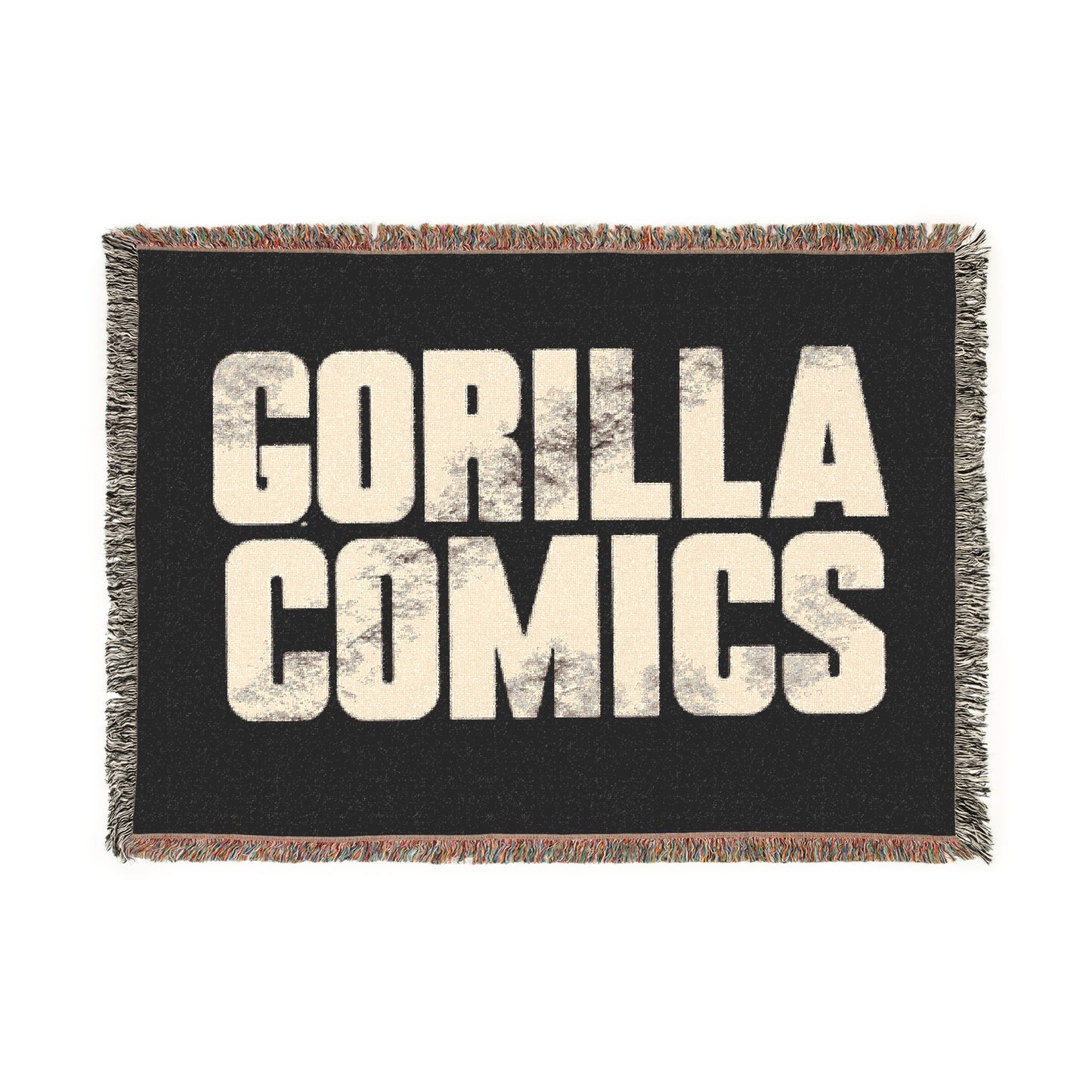 GORILLA COMICS LOGO Throw Blanket