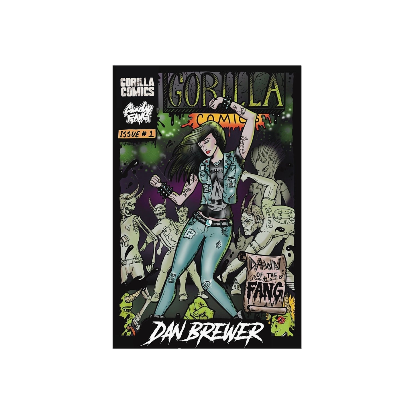 ISSUE #1 COVER Fine Art Poster