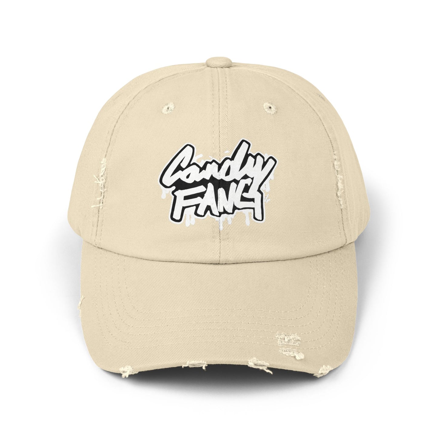 CANDY FANG Distressed hat