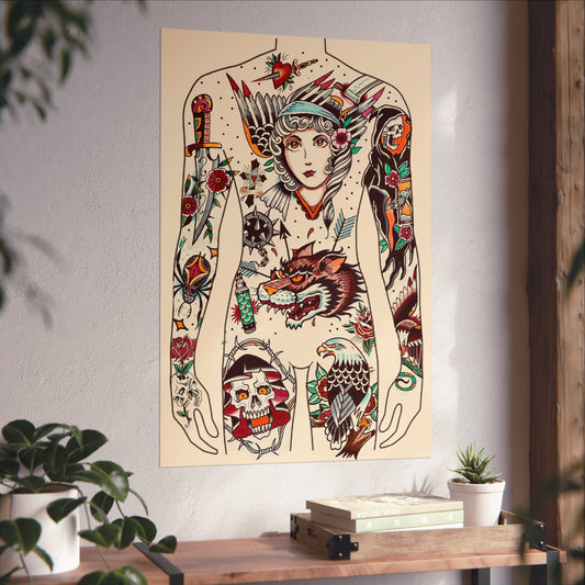 FLASH ART Fine Art Poster