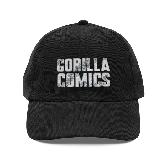 GORILLA COMICS LOGO Corduroy Cap