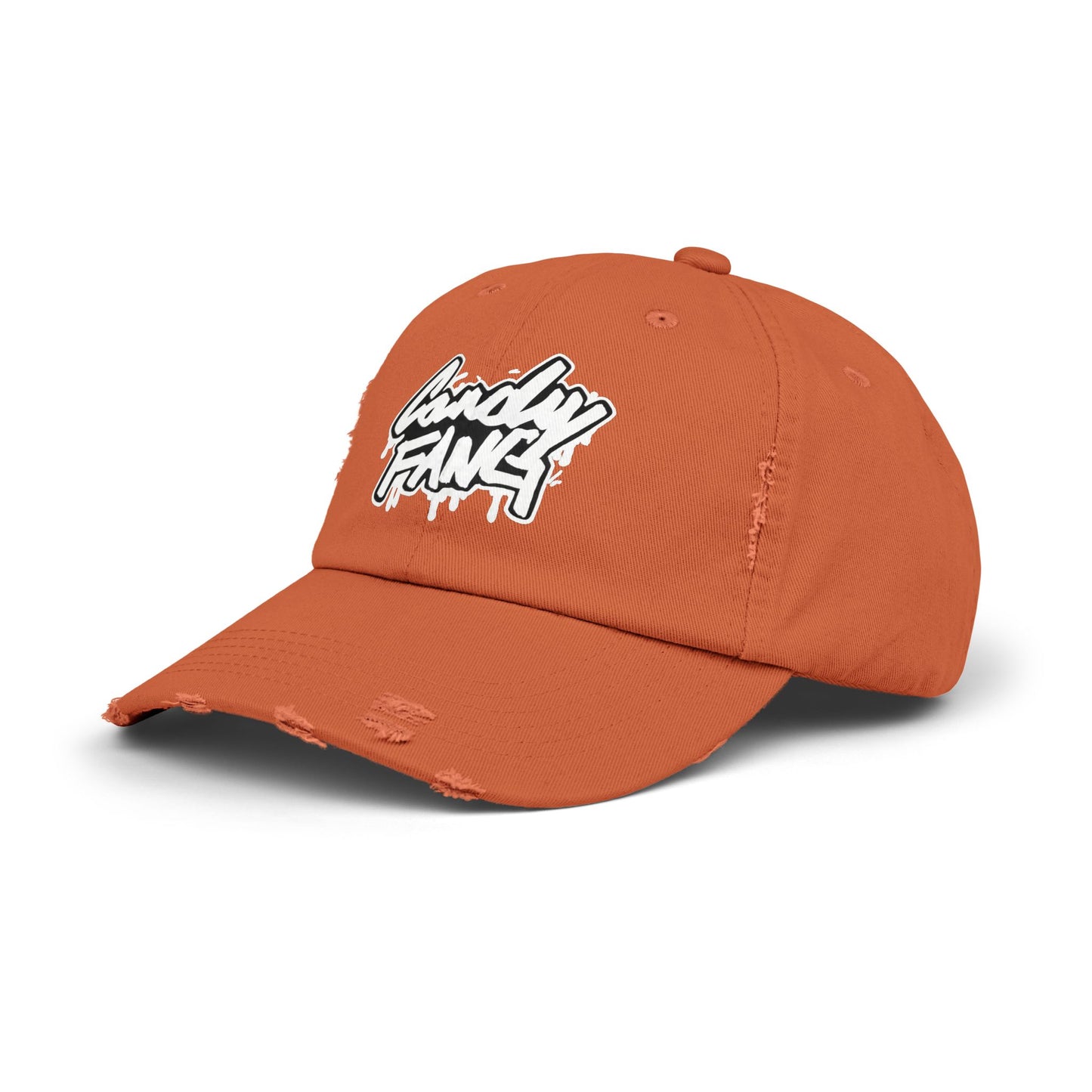 CANDY FANG Distressed hat